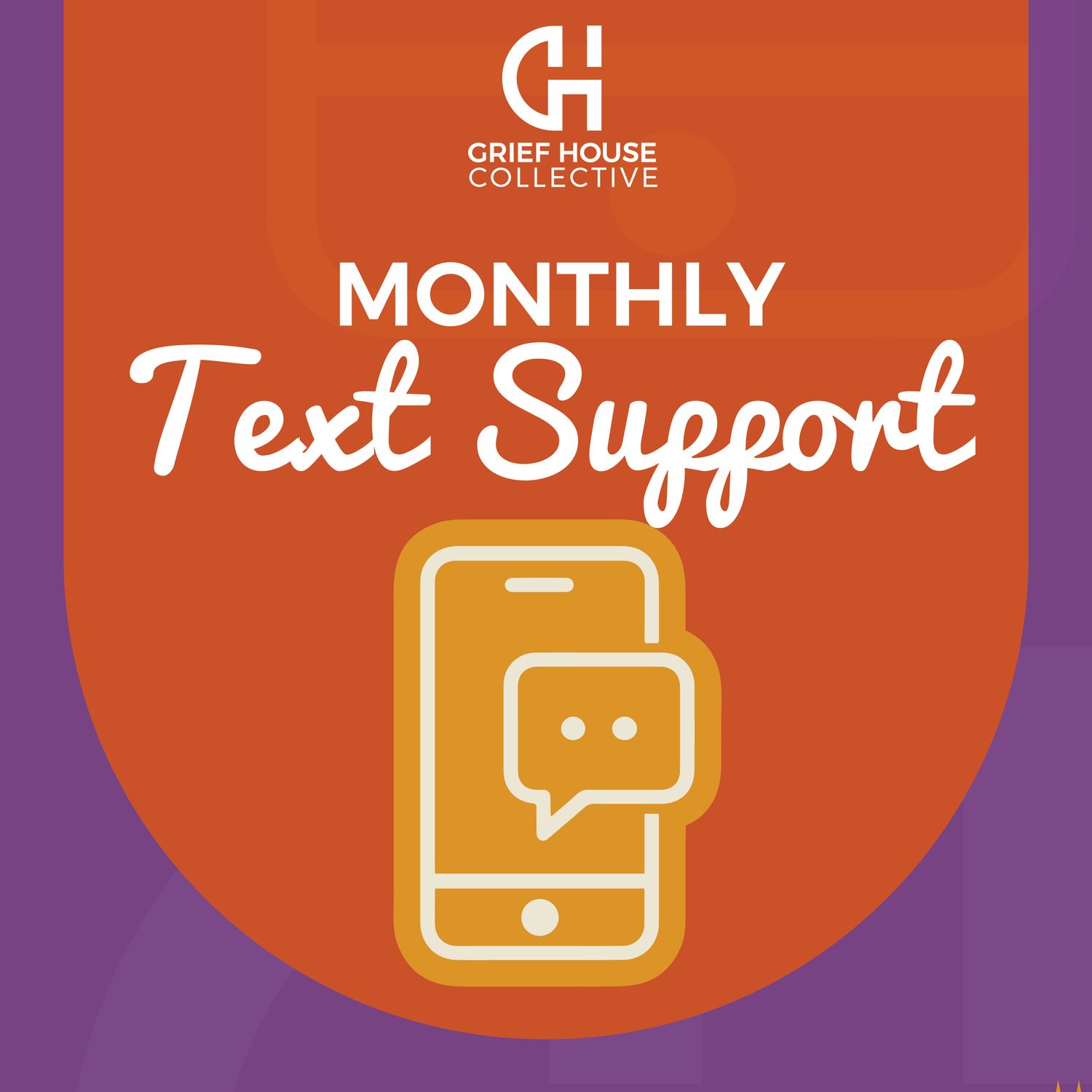 Monthly Grief Text Support Plan ($7/month)