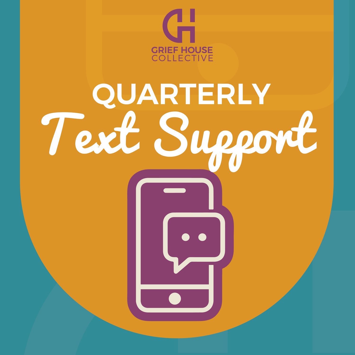 3-Month Grief Text Support Plan ($18/quarter)