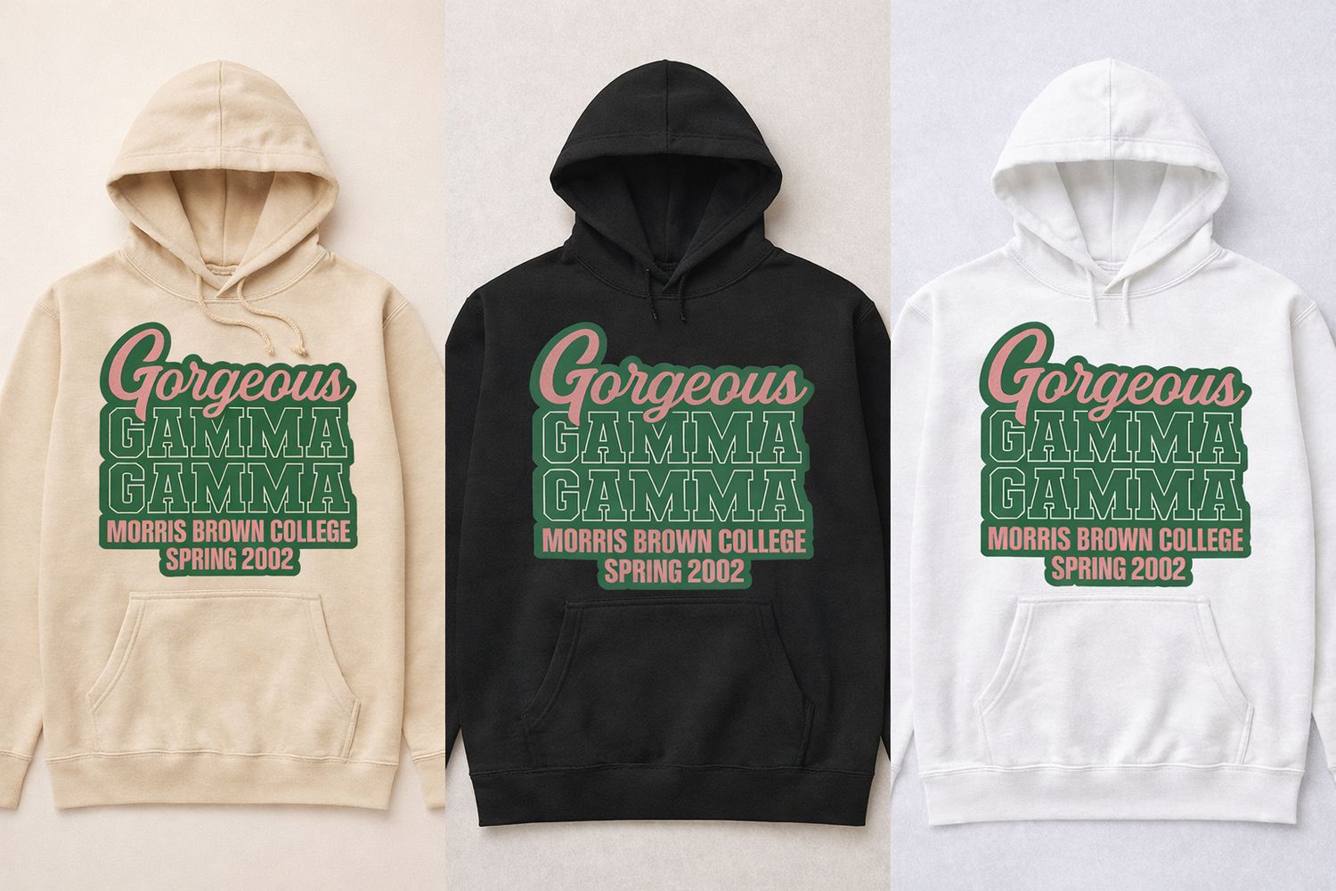 Gorgeous Gamma Gamma Hoodie -SPR 02