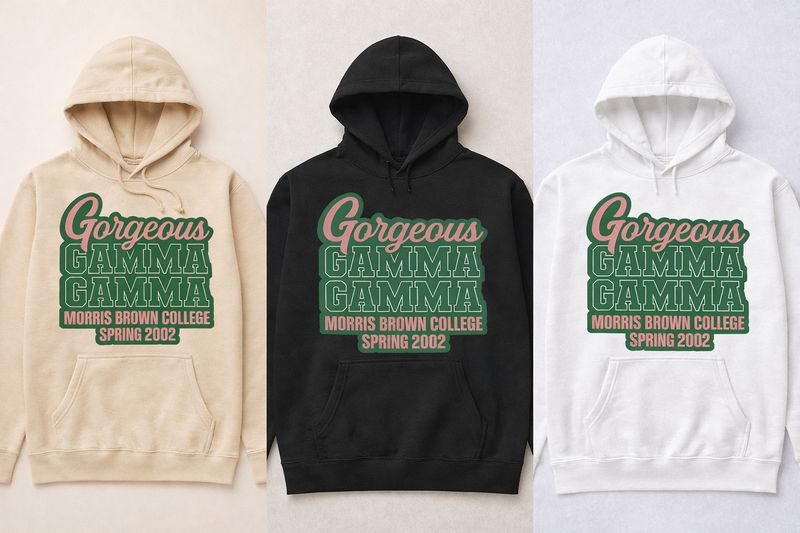 Gorgeous Gamma Gamma Hoodie -SPR 02