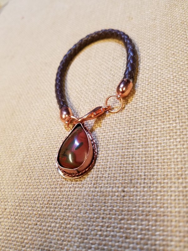 Red jasper bracelet
