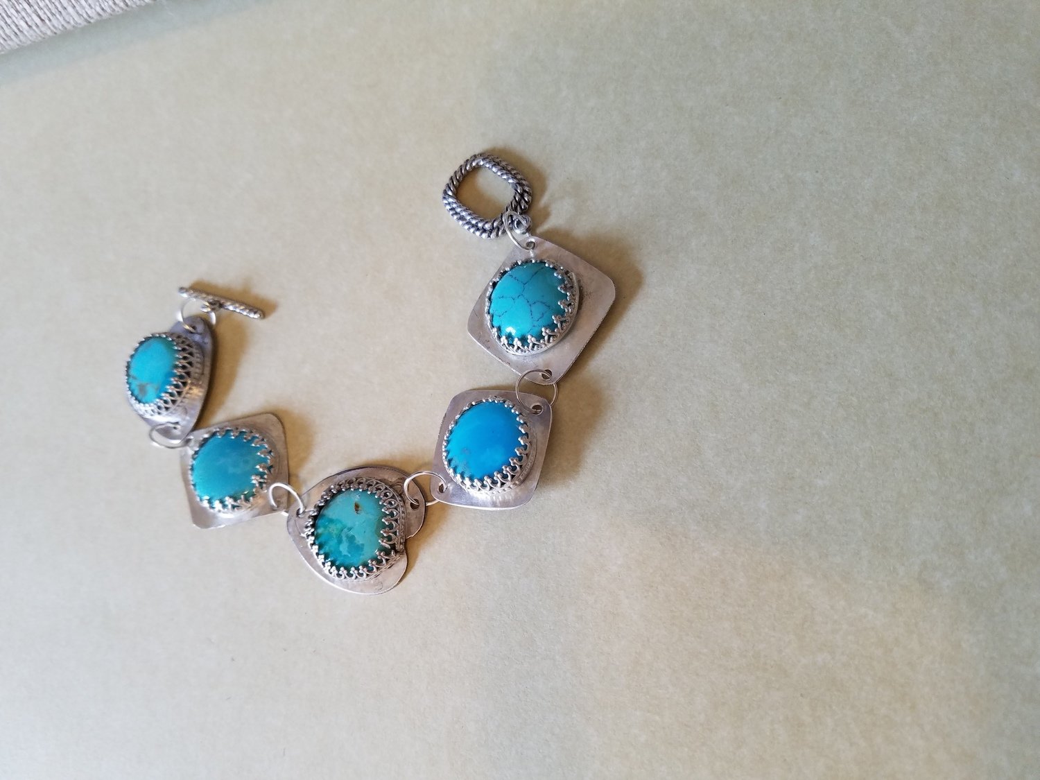 Turquoise bracelet silver