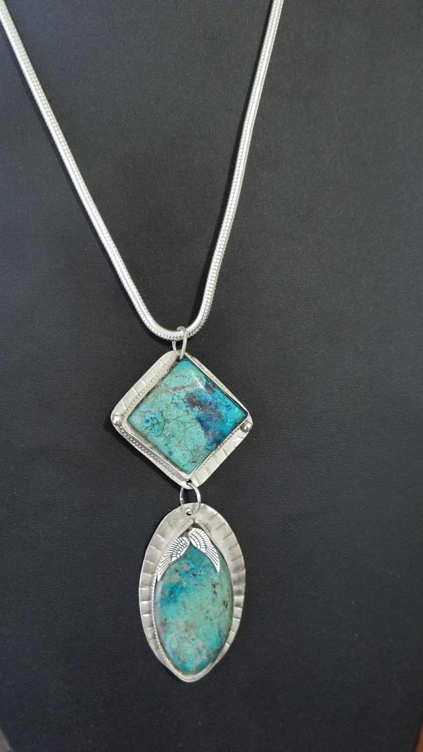 Chrysocolla Two Sisters