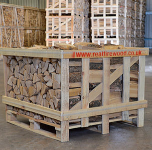 Hornbeam/Birch Kiln Dried Firewood - Small Crate