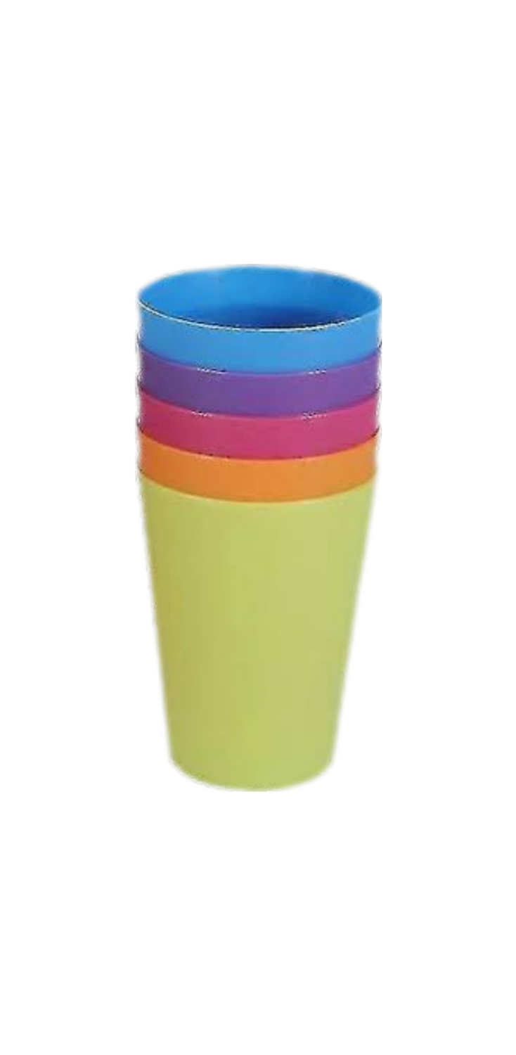 Plastic Cups 2 6pc