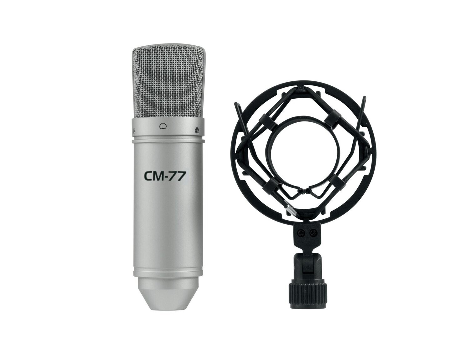 Eerlijkheid bord Bovenstaande Omnitronic CM-77 condensator microfoon