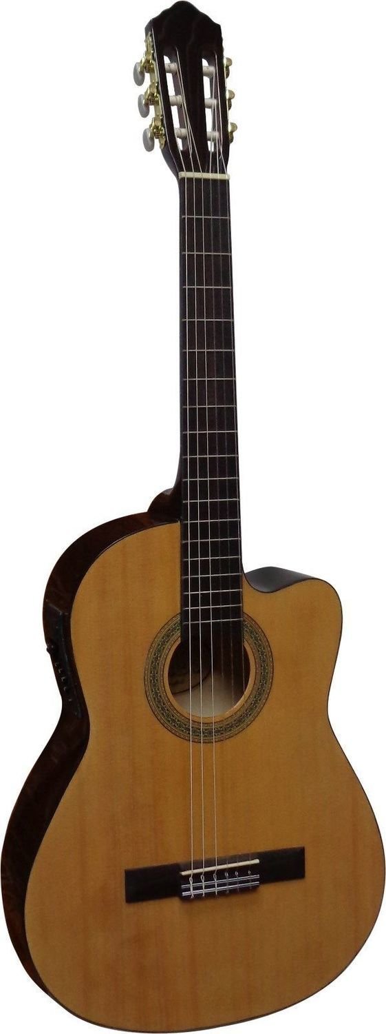 MSA CK112-EQ-N elektro-akoestische klassieke gitaar, naturel