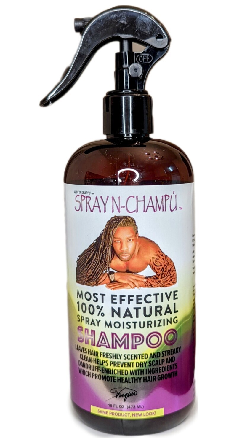 SPRAY N-CHAMPU *all natural moisturizing shampoo*