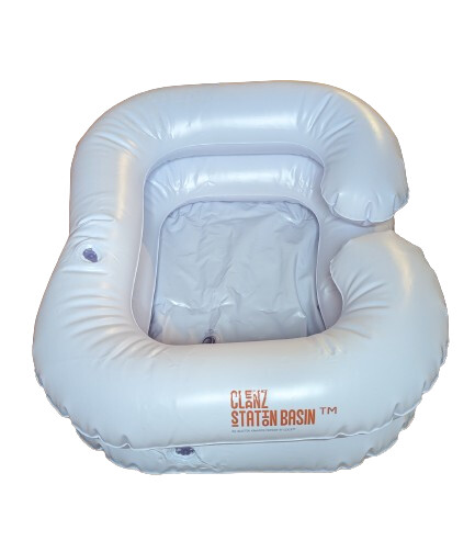 CLEANZ STATION BASIN™ *Inflatable/portable shampoo Bowl.