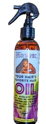 SPRAY N-SHINE * your hair's favorite hair oil*