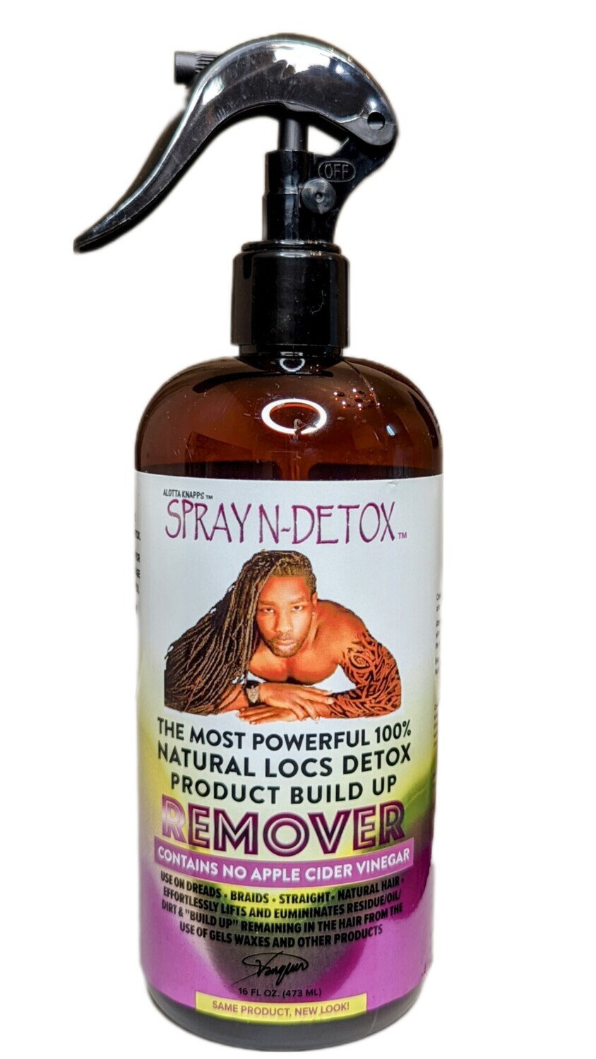 SPRAY N-DETOX  *natural build up remover*  (absolutely NO apple cider vinegar)