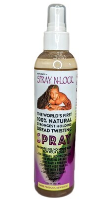 SPRAY N-LOCK *world's strongest holding lock twisting product*