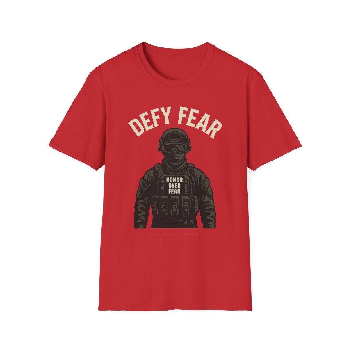 Defy Fear Unisex Softstyle T-Shirt, Motivational Tee, Streetwear, Gift for Him/Her, Casual Wear, Graphic T-Shirt
