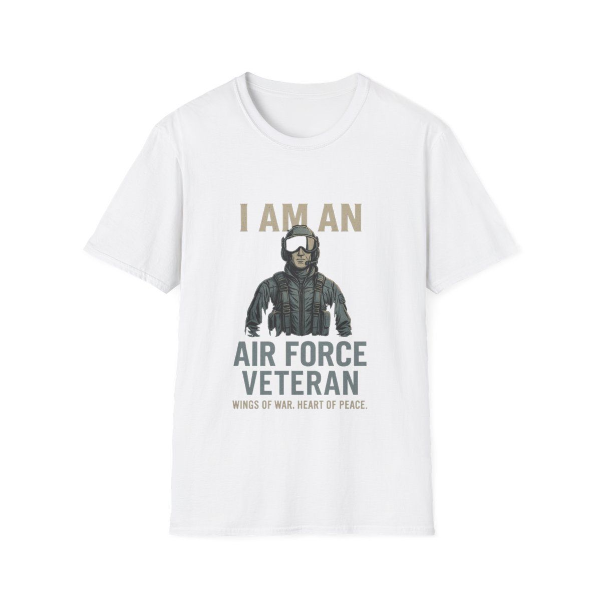 Unisex Air Force Veteran T-Shirt | Softstyle Tee for Veterans, Gifts for Men, Military Pride Shirt, Perfect for Memorial Day, Veterans Day