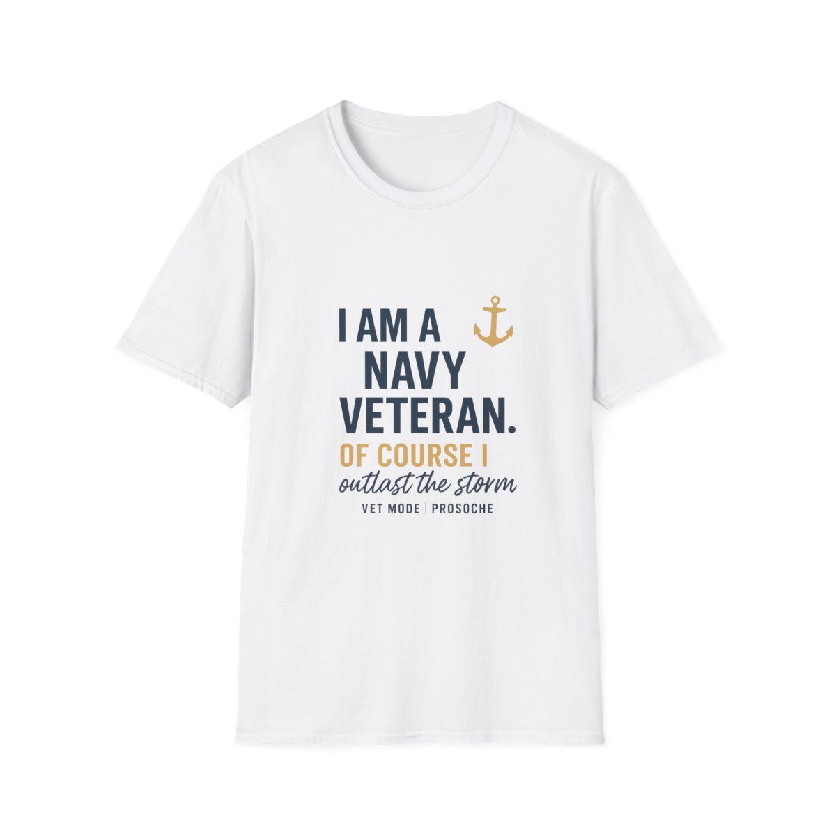 Navy Veteran Softstyle T-Shirt, Unisex T-Shirt, Military Pride Shirt, Veteran&#39;s Day Gift, Casual Veteran Apparel, Thoughtful Gift for [...]