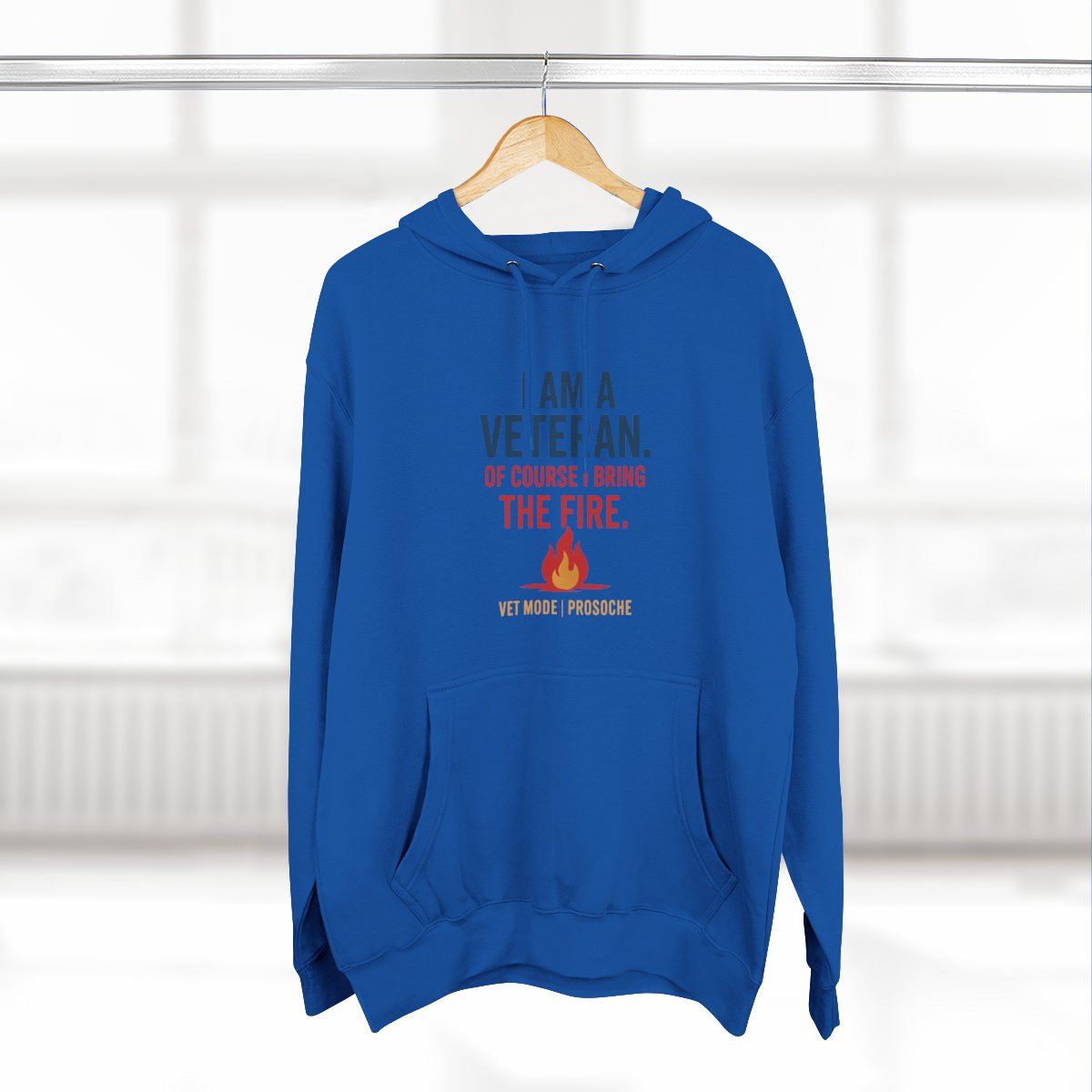 Veteran&#39;s Motivation Hoodie - Inspirational Gift, Comfortable Sweatshirt, Unique Hoodie for Veterans, Cozy Pullover for Every Occasion