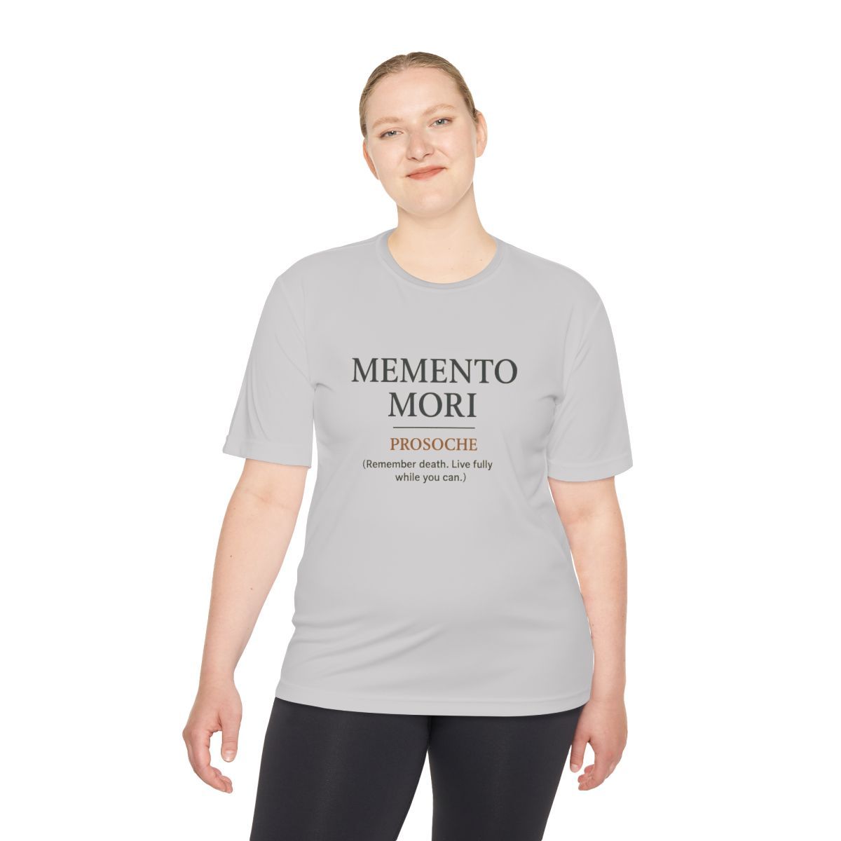 Memento Mori Unisex Moisture Wicking Tee – Inspirational Athletic Shirt, Philosophy Tee, Motivational Running Gear, Thoughtful Gift, [...]