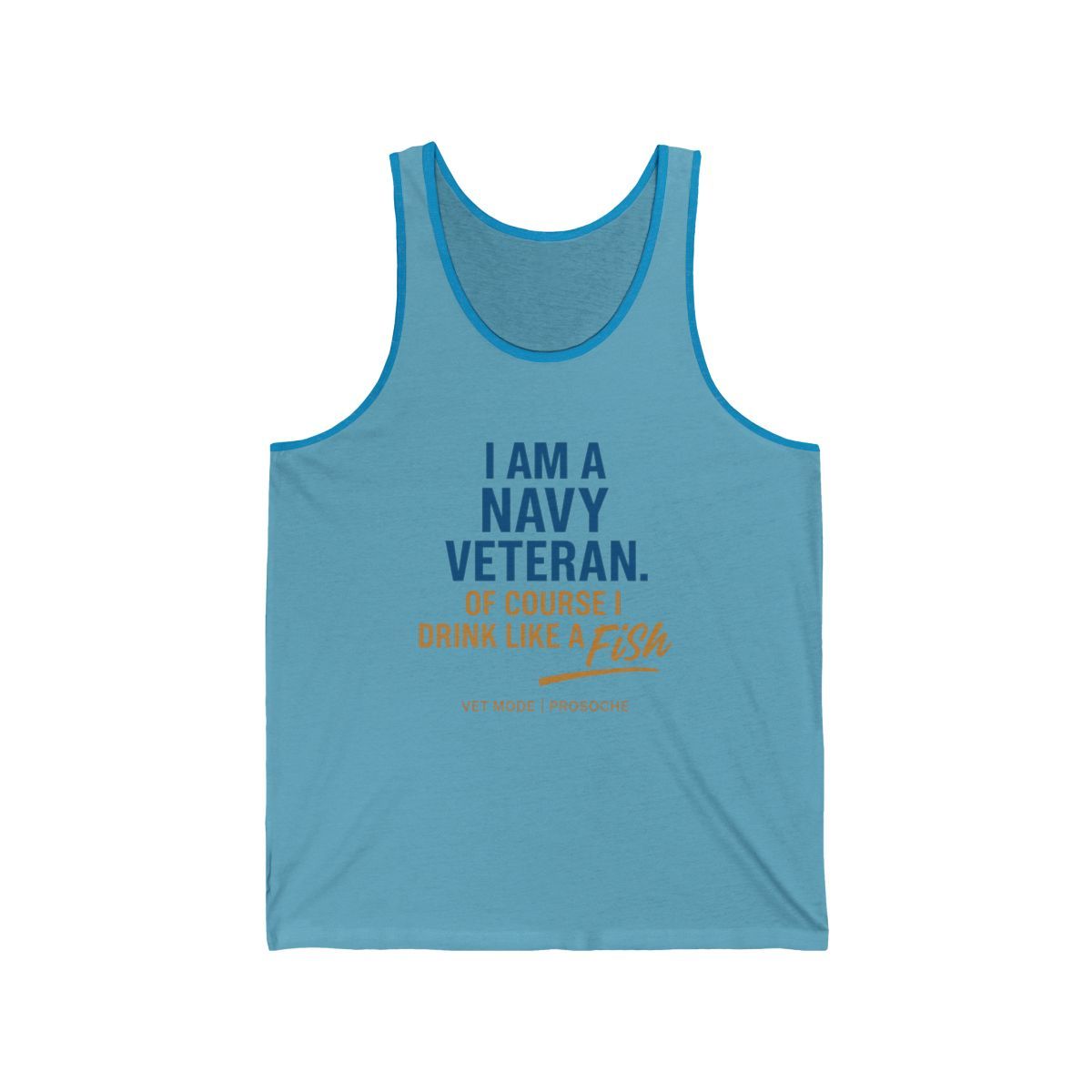 Navy Veteran Unisex Tank, Wear Your Mindset Tee, Funny Veteran Shirts, Casual Summer Top, Gift for Navy Veterans, Tank Top for Veteran&#39;s Day