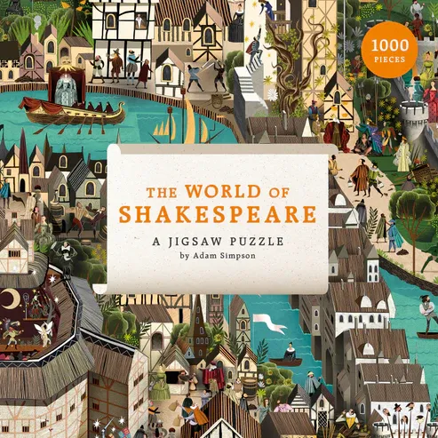 The World of Shakespeare: 1000-piece Jigsaw Puzzle