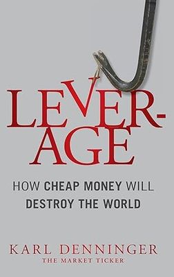 Leverage: How Cheap Money Will Destroy the World Hardcover