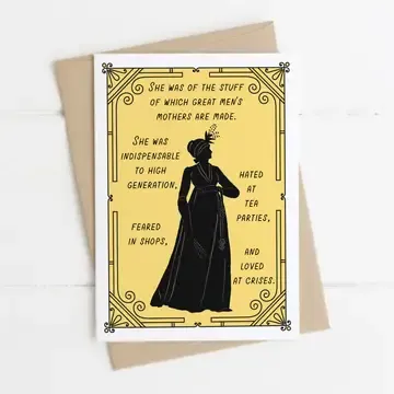 Far From The Madding Crowd Mothers Are Made Quote Card