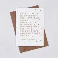 Together Greeting Card