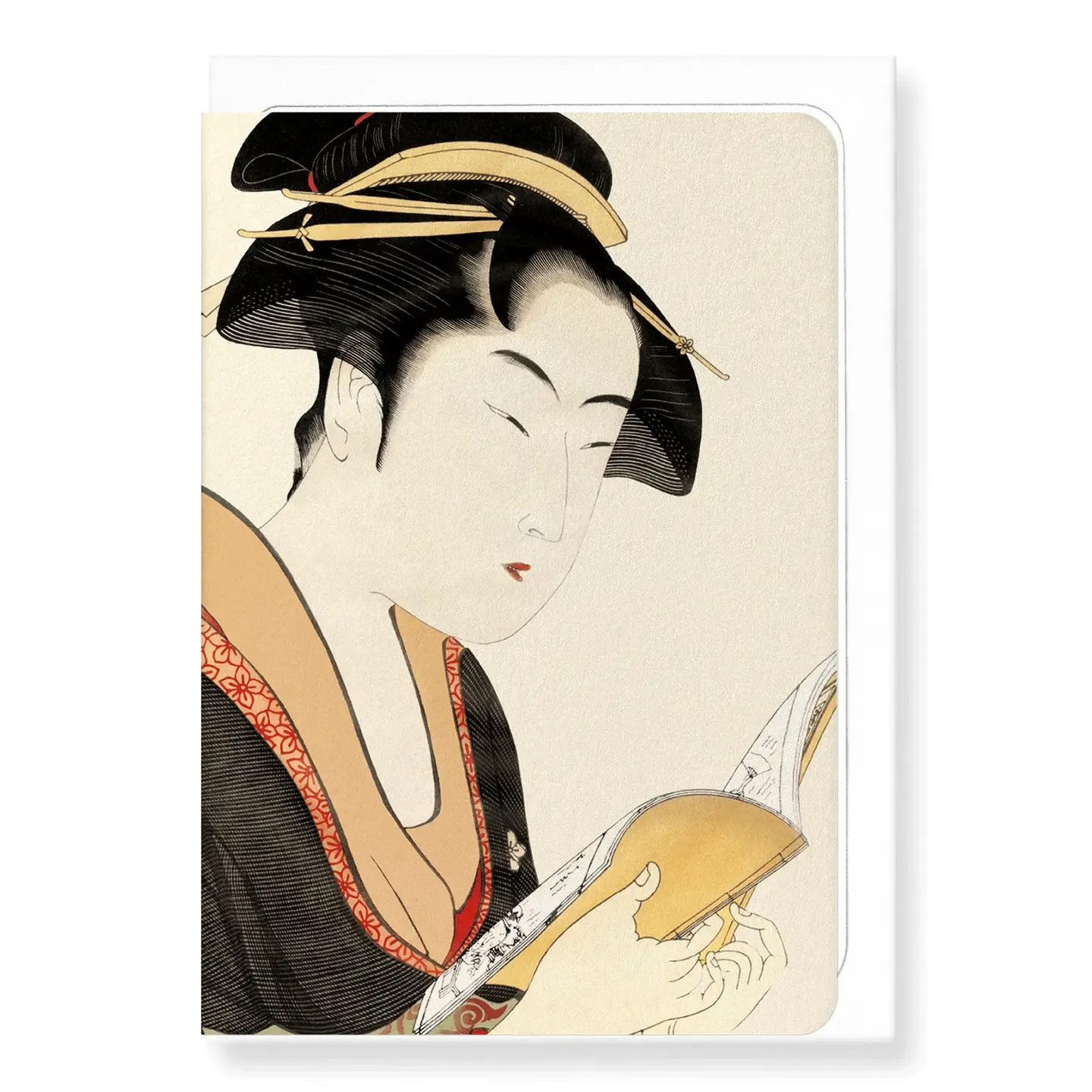 Japanese Beauty Reading: Japanese Greeting Card