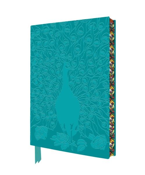Louis Comfort Tiffany: Displaying Peacock Artisan Art Notebook