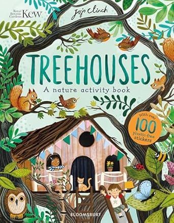 KEW Treehouses Sticker Activity Book Paperback – Sticker Book