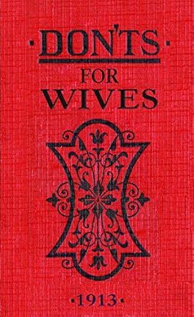 Don'ts for Wives Hardcover