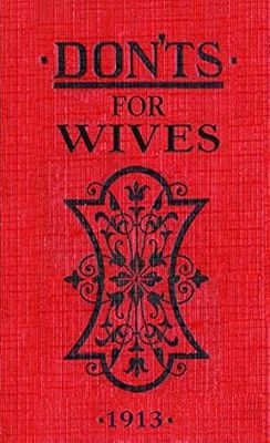 Don'ts for Wives Hardcover