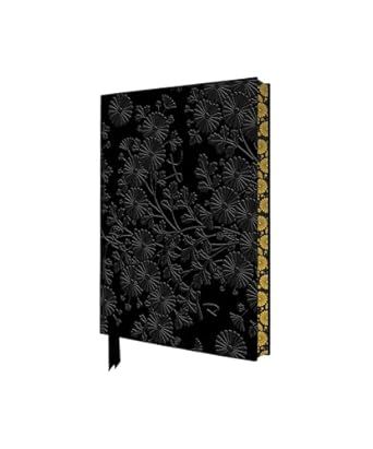 Uematsu Hobi: Box Decorated with Chrysanthemums Artisan Art Pocket Notebook