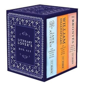 Literary Lover's Box Set: William Shakespeare, The Brontes, Jane Austen (Rp Minis) Hardcover