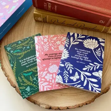 Women of Literature A6 Pocket Notebook Set