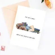 Persuasion - Give Him A Book Literary Quote Card | default