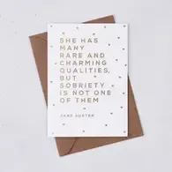 Sobriety Greeting Card