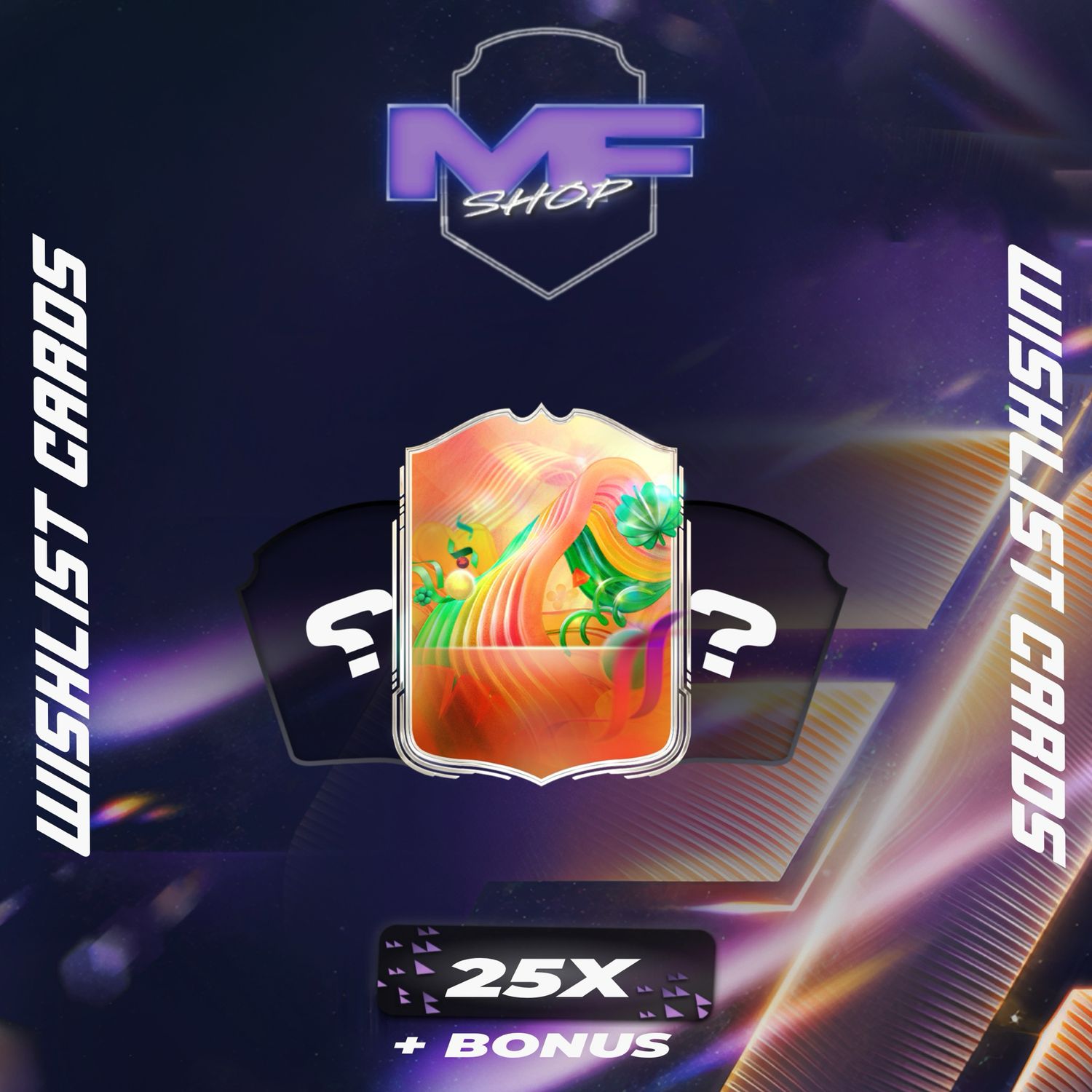 25x Wishlist Card