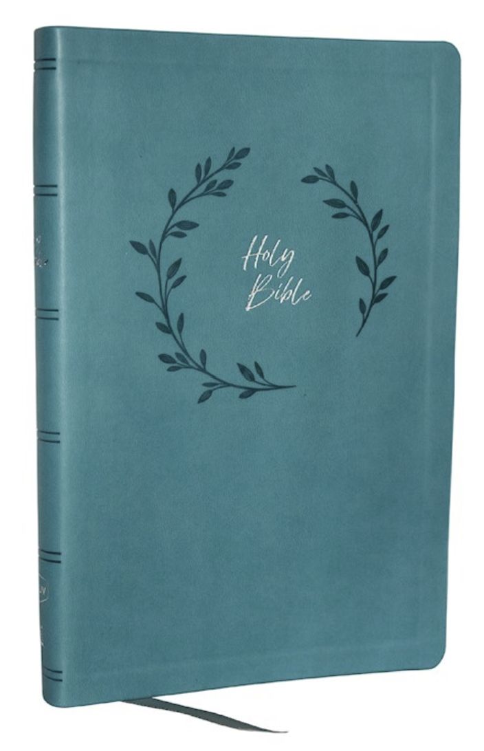 KJV Holy Bible Value Ultra Thinline, Teal Leathersoft, Red Letter, Comfort Print: King James Version