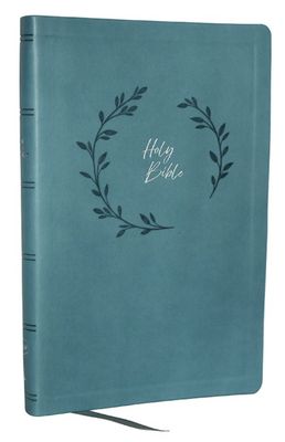 KJV Holy Bible Value Ultra Thinline, Teal Leathersoft, Red Letter, Comfort Print: King James Version