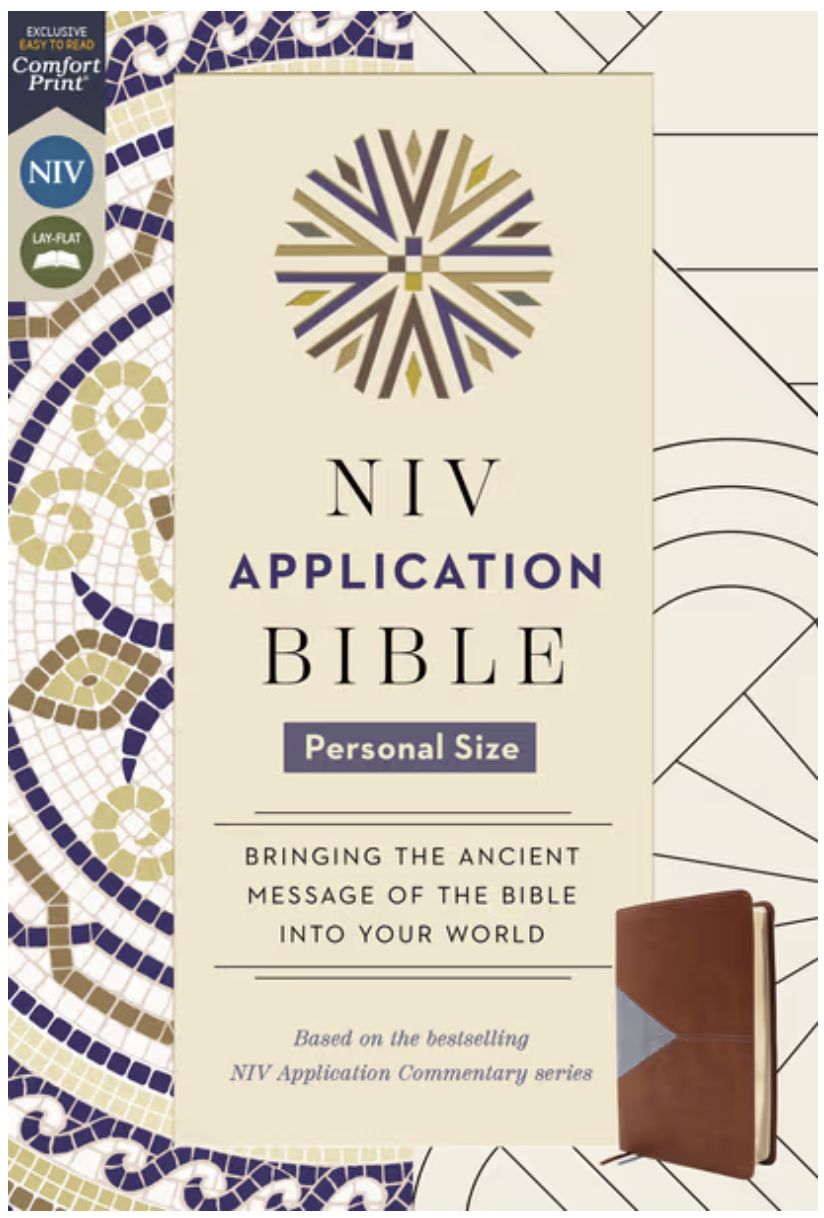 NIV APPLICATION BIBLE PERSONAL SIZE COMFORT PRINT