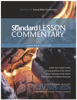 Kjv Standard Lesson Commentary 2025-2026-Large Print Edition