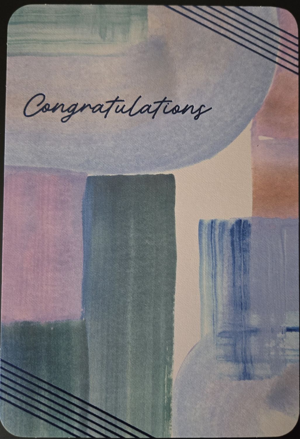 Congratulations  U4307