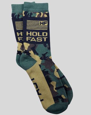 Camo Flag Hold Fast Socks