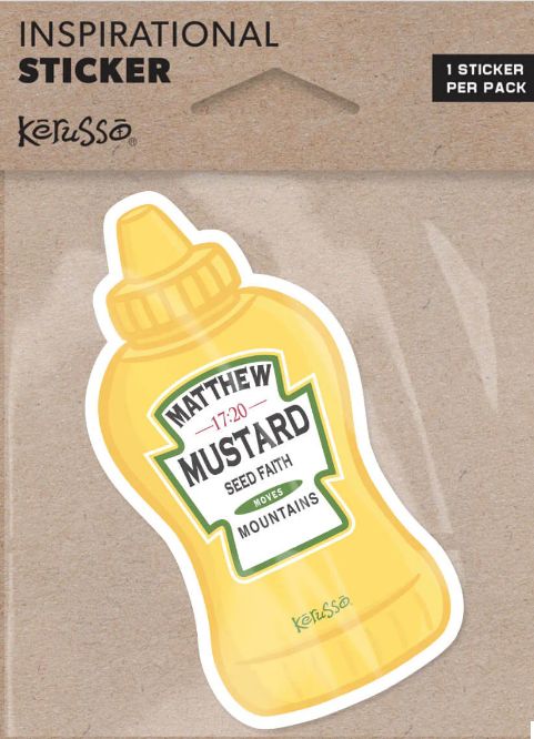 Mustard Kerusso Sticker
