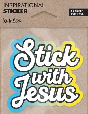 Stick With Jesus Kerusso Sticker