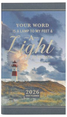 2026 Your Word is a Lamp Small Daily Planner - Psalm 119:105