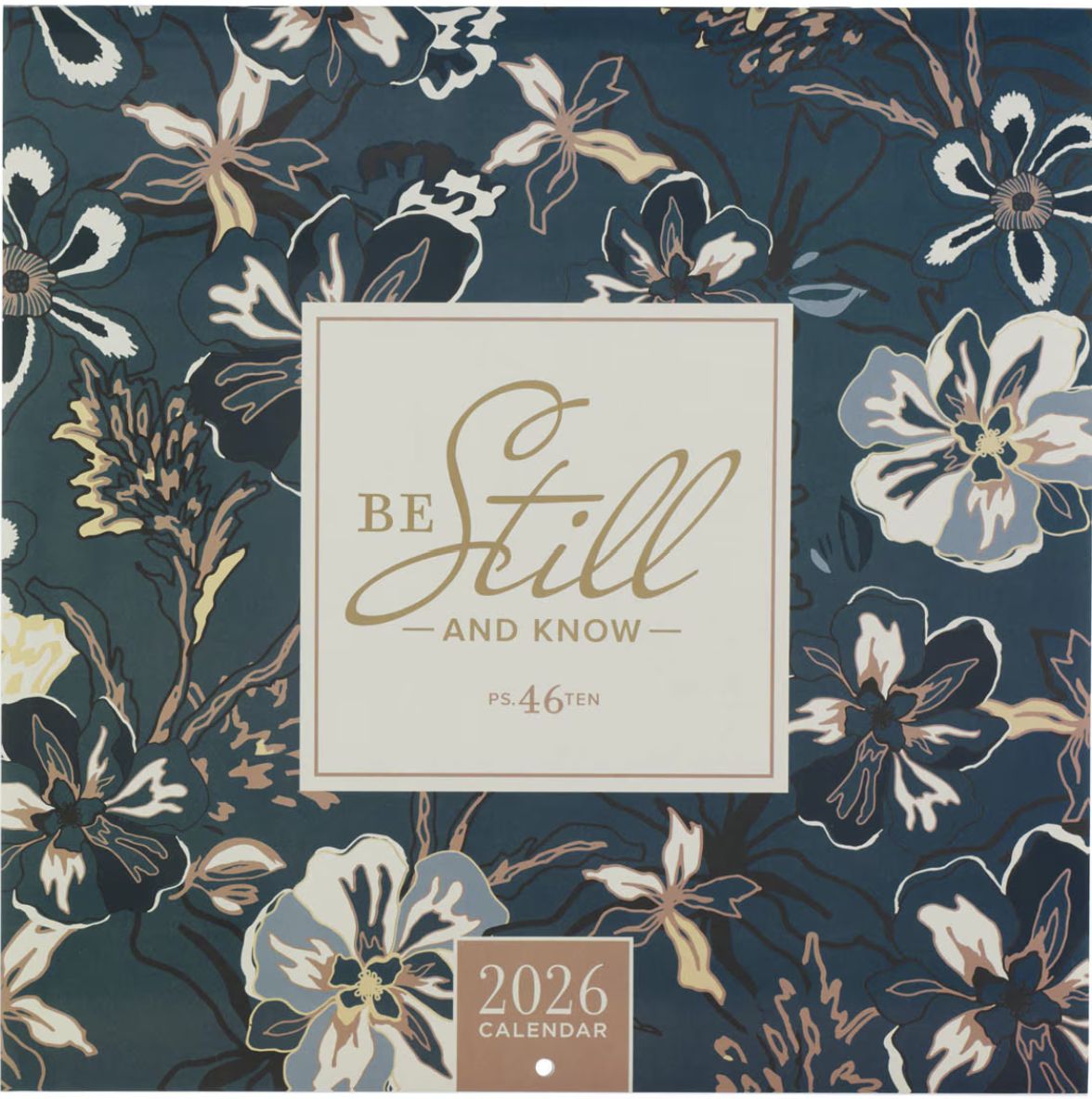 2026 Be Still and Know Large Wall Calendar - Psalm 46:10