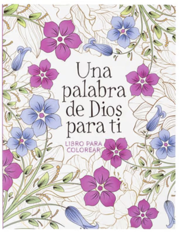 Una Palabra de Dios Para Ti: Libro Para Colorear