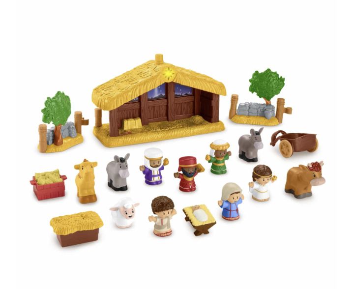 Little People: The Christmas Story (Nativity – 17 Pieces) SPECIAL EDITION