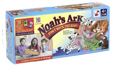 Don’t Rock The Boat: Noah’s Ark Tabletop Balancing Board Game